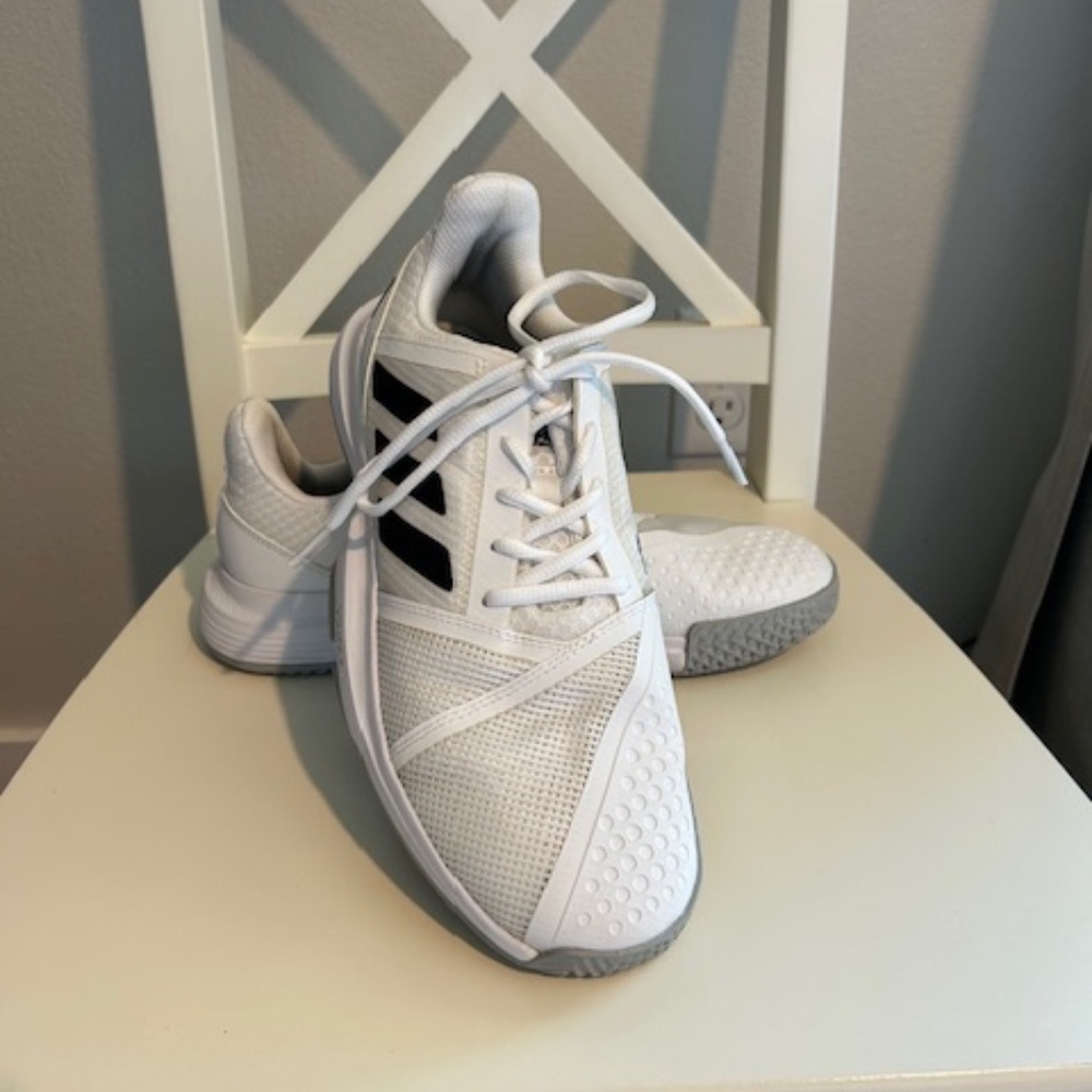 Adidas Court Jam Women's Size 9.5 White/Black
